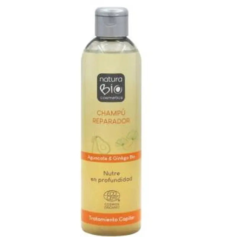 Naturabio Cosmetics Champu Reparador Aguacate-Ginkgo 250Ml.