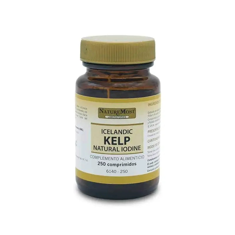 Naturemost Kelp Icelandic Natural Iodine 225 Mcg, 250 Tabs