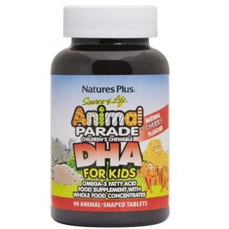 Natures Plus Animal Parade Dha 90Animales Masticable