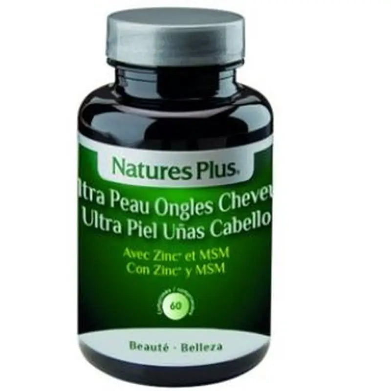 Natures Plus Ultra Piel Cabello Y Uñas 60Comp.