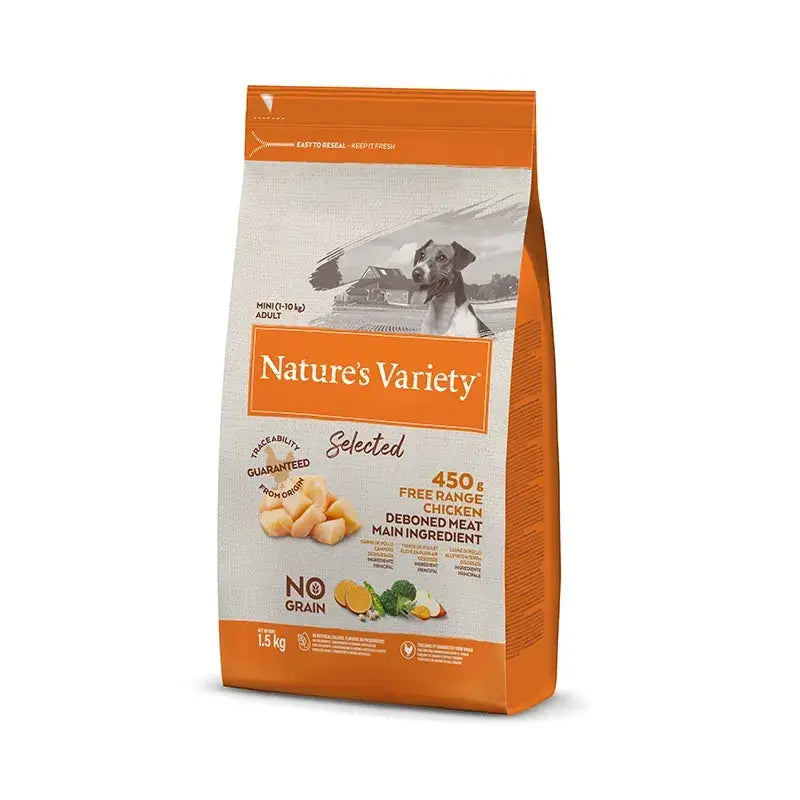 Nature'S Variety Canine Adult Mini Chicken 1,5Kg.