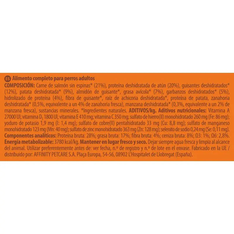 Variedade da natureza adulta canina adulta original MD/MX Salmon 12kg