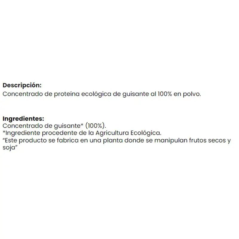 Naturgreen Proteína de Ervilha 250Gr. Bio