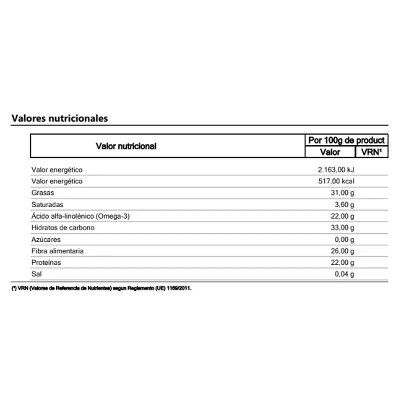 Sementes de Chia NaturGreen 500 g
