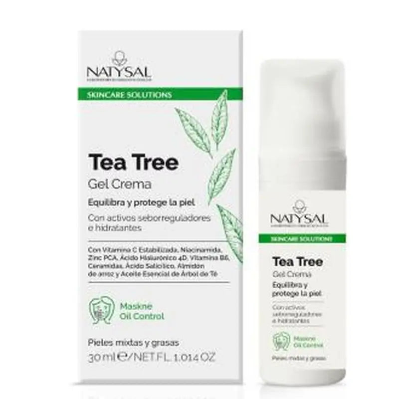 Natysal Arbol Del Te Gel-Crema 30Ml.