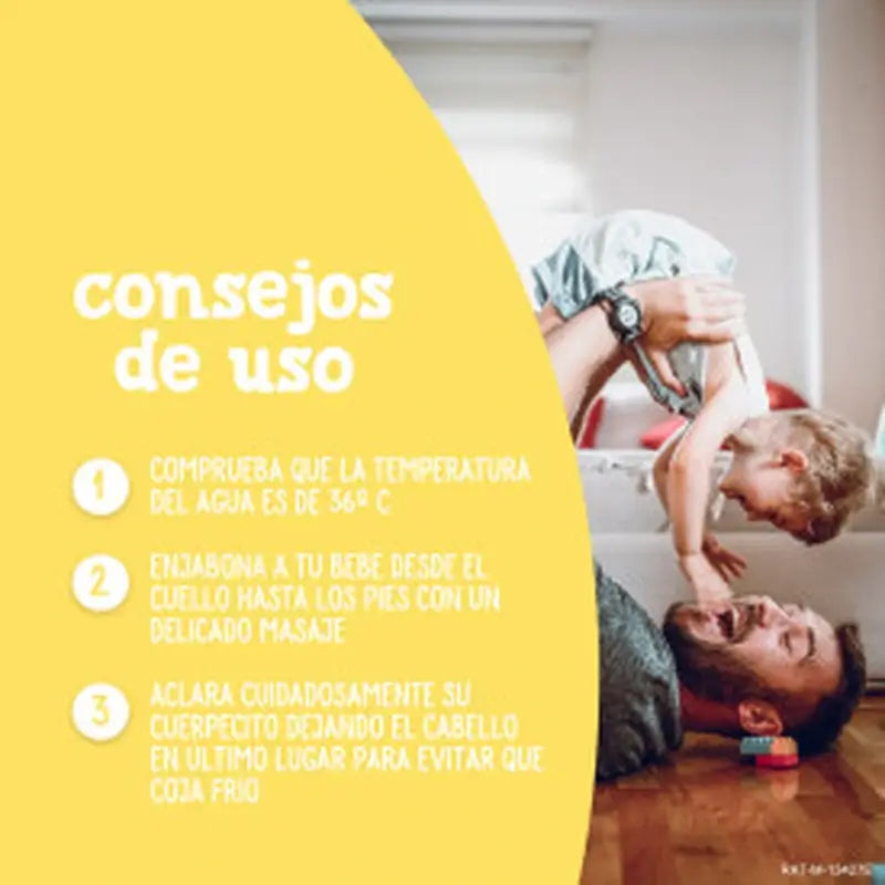 Saco de toilette de pano para bebé NENUCO com sabonete e Eau de Toilette, 2x200 ml.