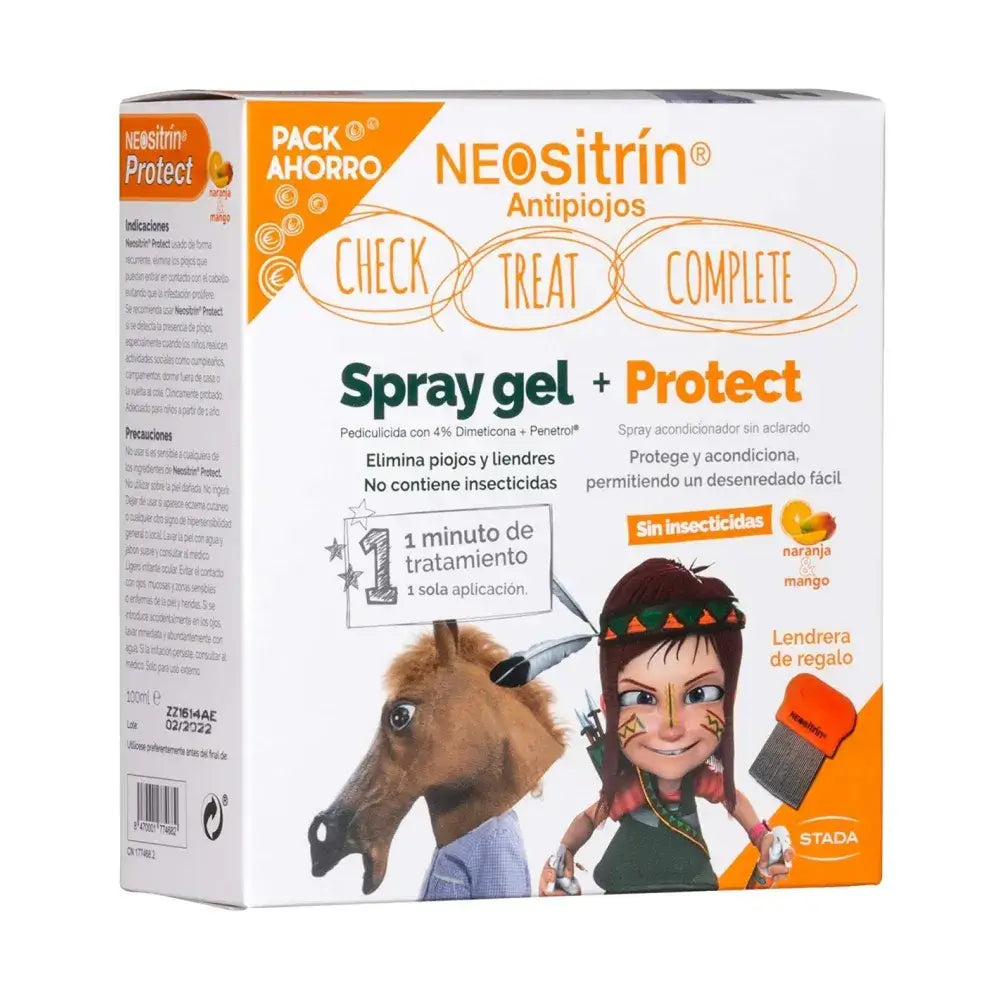 Pacote de Proteção Neositrin + Gel Spray + Lendrera