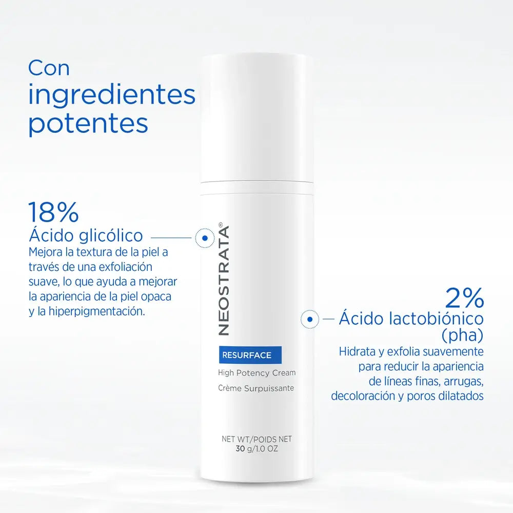 Neostrata Resurface Creme Facial Anti-Rugas de Alta Potência, 30 g