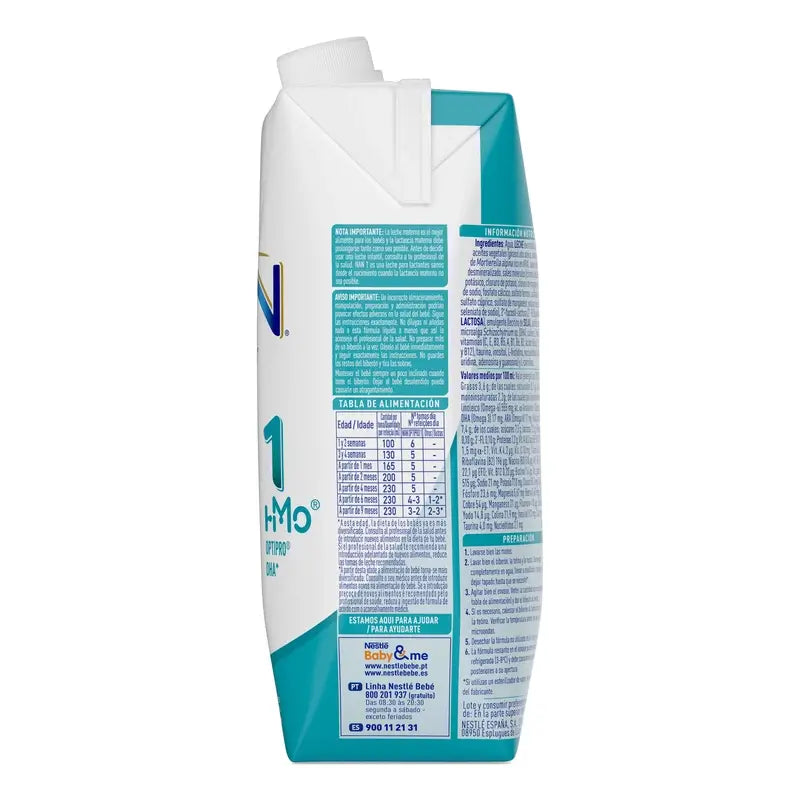 Nestlé Nan Optipro 1 Líquido, 500 ml