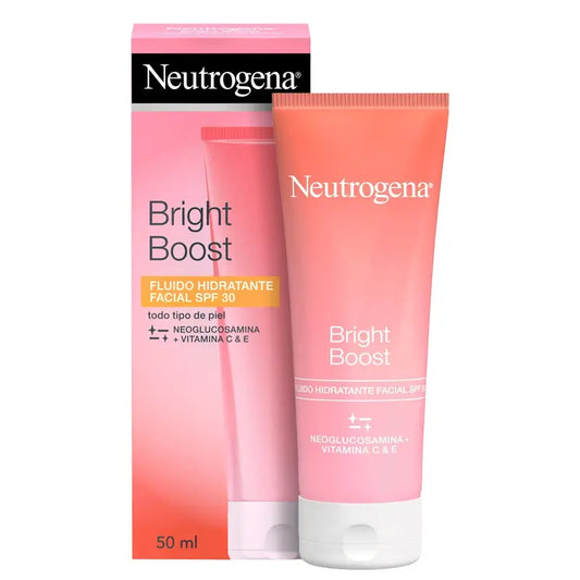 Neutrogena Bright Boost Fluid Creme Hidratante Facial SPF30, 50 ml