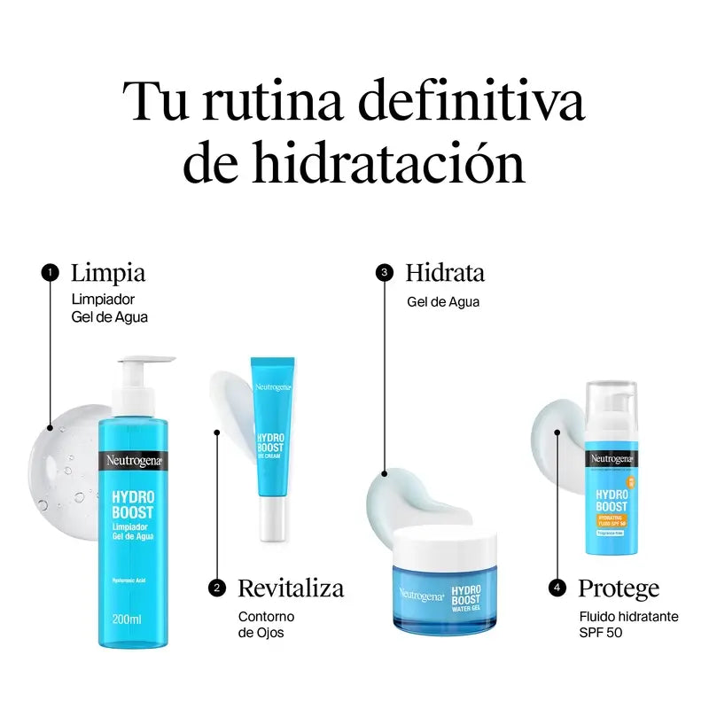 Neutrogena Hydro Boost Pack Água Gel Creme 50ml + Contorno de Olhos 15ml