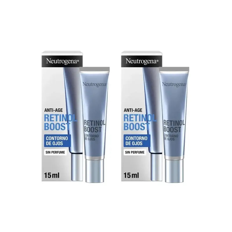 Neutrogena Retinol Boost Creme de Olhos Anti-Rugas, 2X15 Ml
