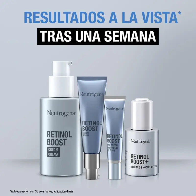 Neutrogena Retinol Boost Intense Sérum Anti-Rugas para o Rosto 0,23% Retinol, 2X30 Ml