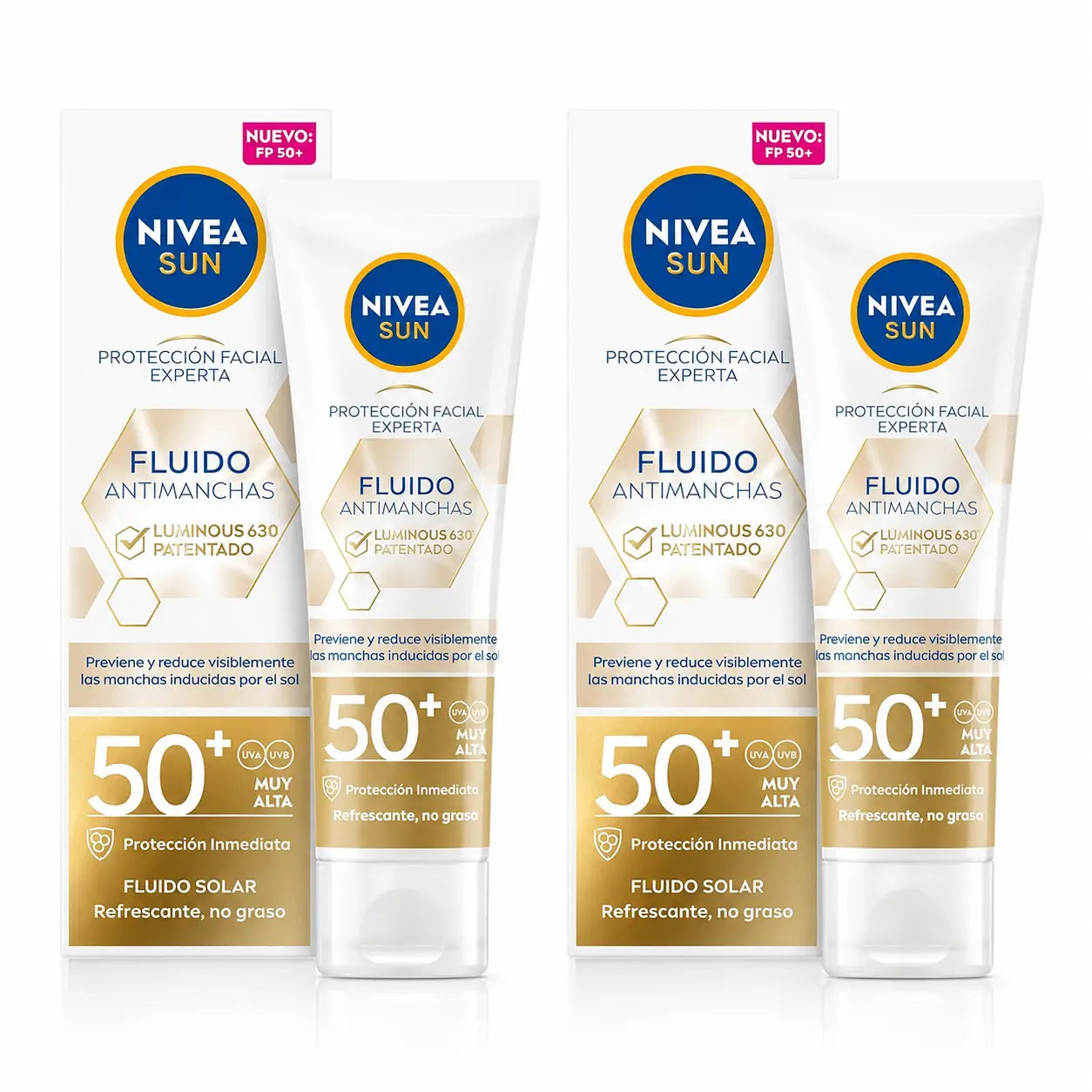 Nivea Sun Luminous 630 Anti-Blemish Sunscreen Fluid Fp50, 40 ml, embalagem 2
