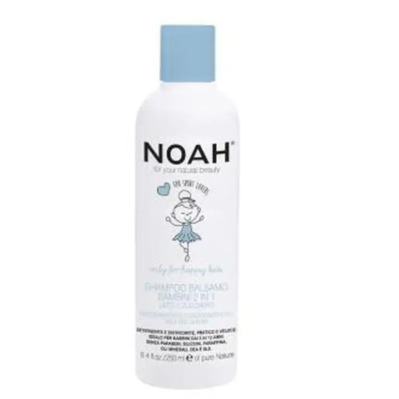 Noah Kids Champu-Acondicionador 2 En 1 250Ml.