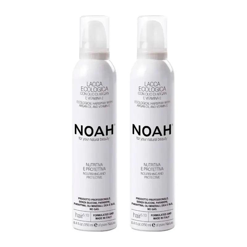 Noah Vitamin E Hair Spray, Embalagem 2 x 250Ml.