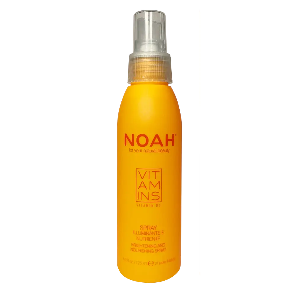 Noah Vitamins Vitamina B5 Spray Abrilhantador para o Cabelo, 125 Ml