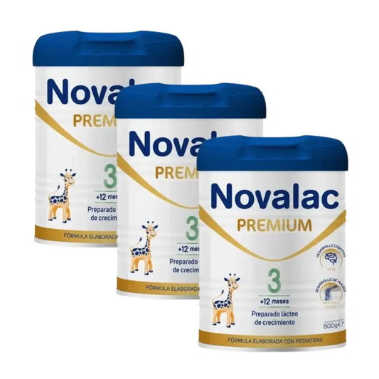 Novalac Premium 3 Leite para Crescimento, 3X800 Gr