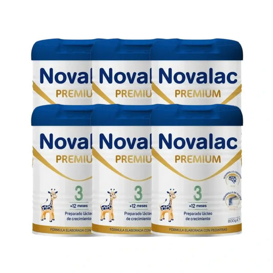 Novalac Premium 3 Leite para Crescimento, 6X800 Gr