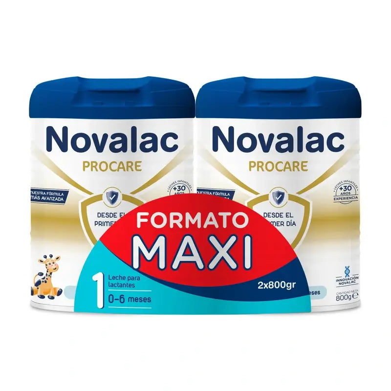 Novalac Procare 1 Starter Milk Maxi Pack, 2x800 g