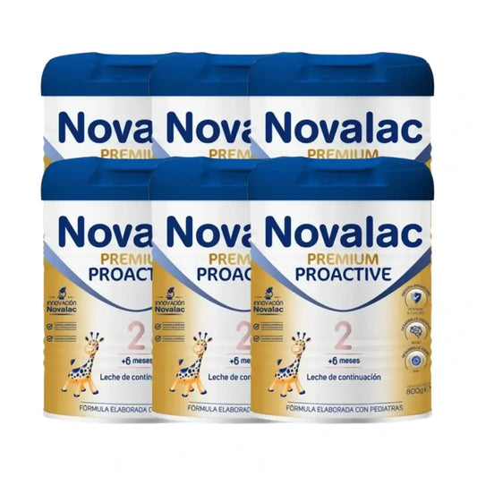 Novalac Premium Proactive 2 Leite de Continuação, 6X800 Gr