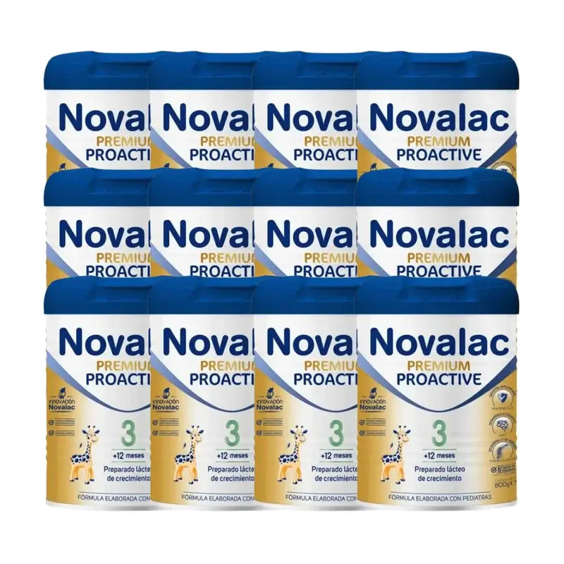 Novalac Premium Proactive 3 Leite em Crescimento, 12X800 Gr