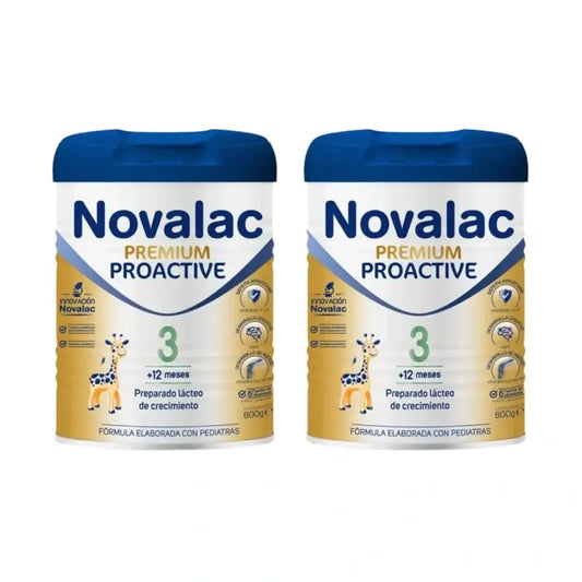 Novalac Premium Proactive 3 Leite de Crescimento, 2X800g