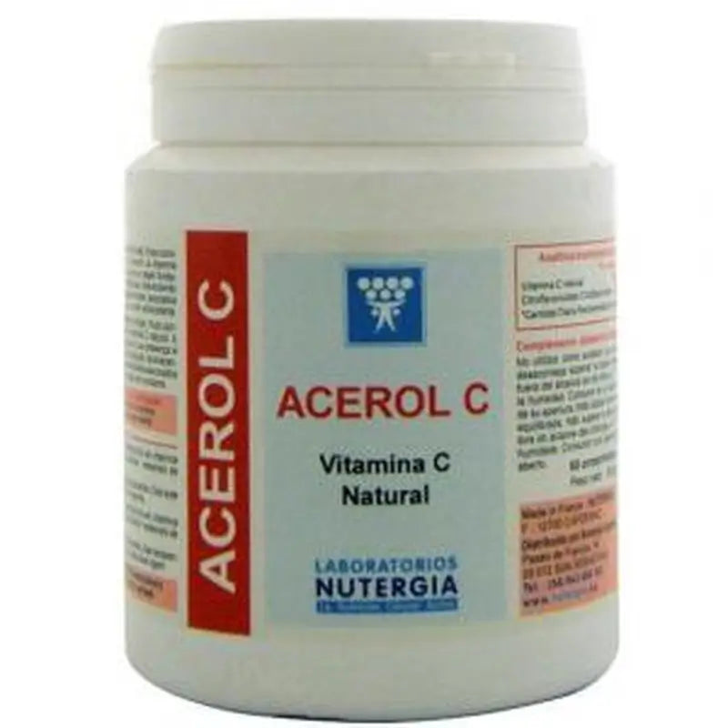 Nutergia Acerol C Bote , 60 comprimidos