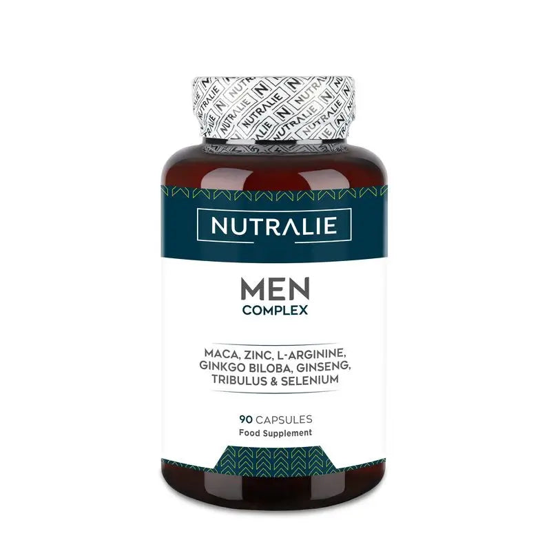 Nutralie Men Complex com Zinco e Maca Energizante Anti-queda de Cabelo , 90 cápsulas
