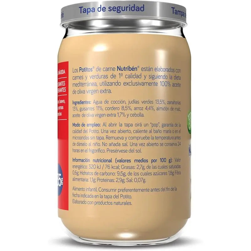 NUTRIBEN MENESTRA CORDERO 235G