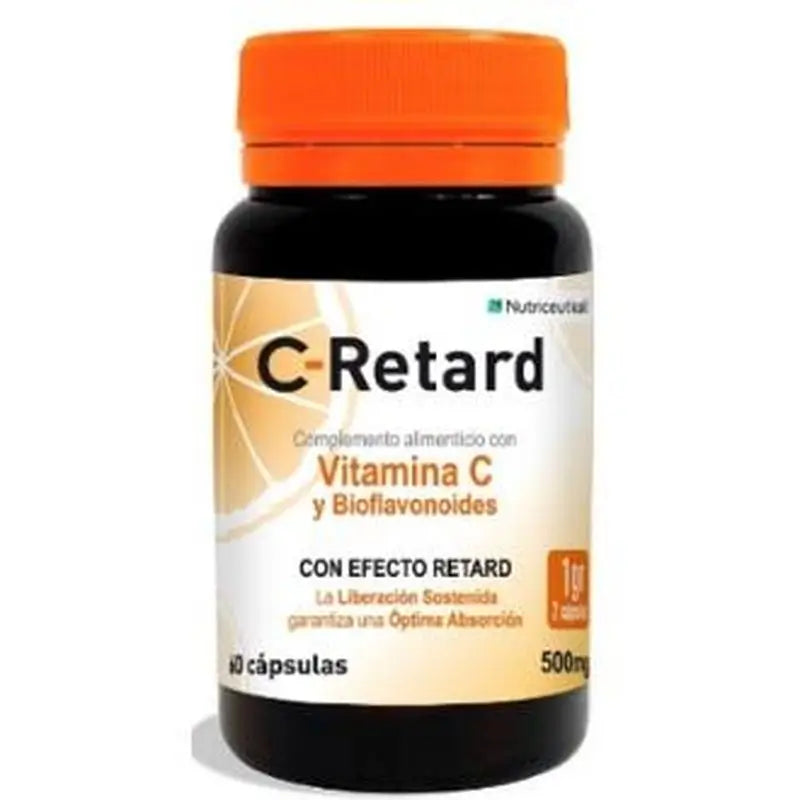 Nutriceuticals C-Retard Vitamina C Con Bioflavonoides 60Cap.