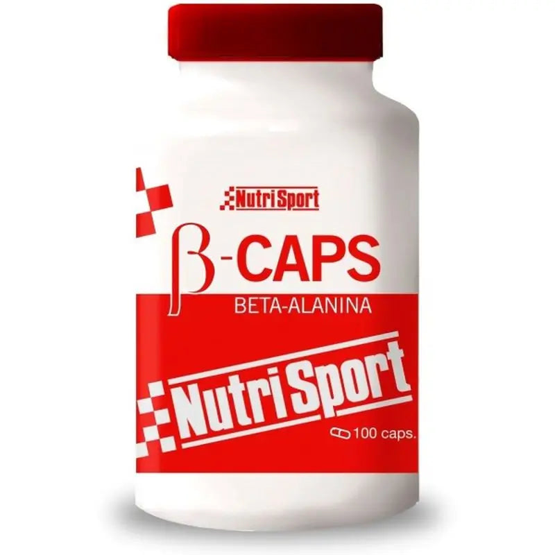 Nutrisport Beta-Alanina Bcaps, 100 Cápsulas