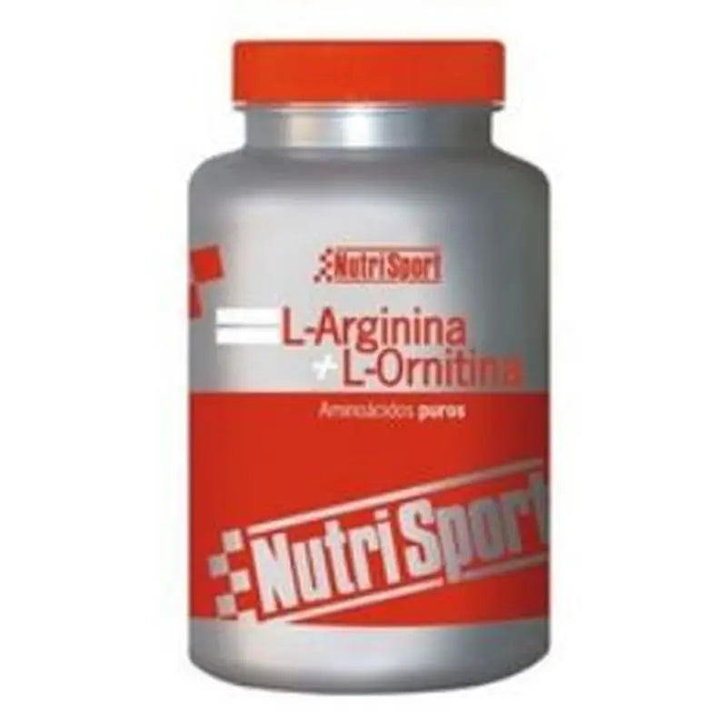 Nutrisport L-Arginina L-Ornitina 500Mg. 100 Cápsulas