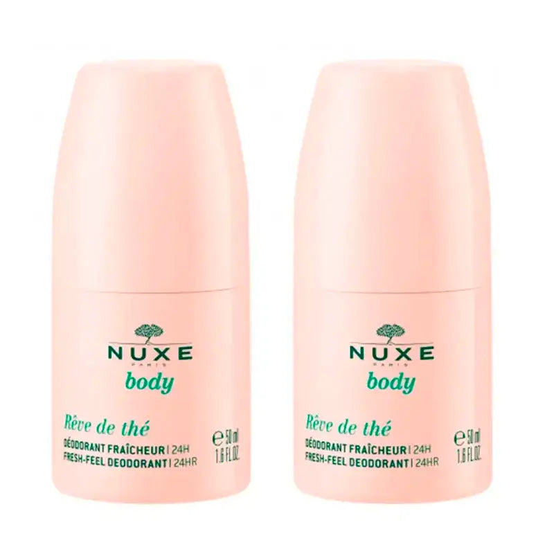 Nuxe Reve de Thé Deodorant 24 H Pack 2 x 50 ml