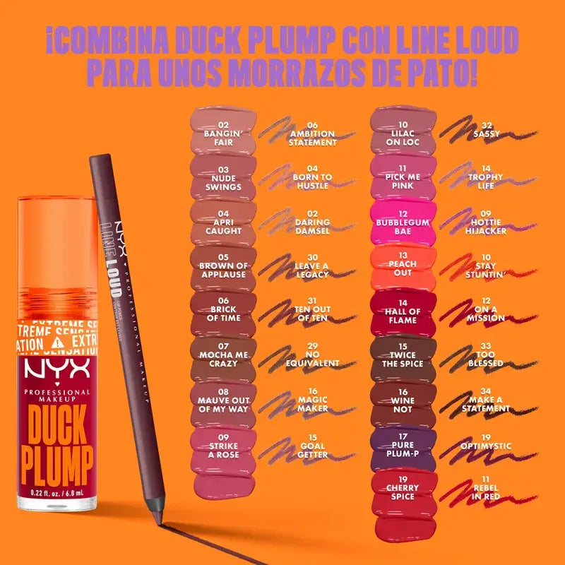 Nyx Duck Plump High Lip Gloss , 6,8 ml