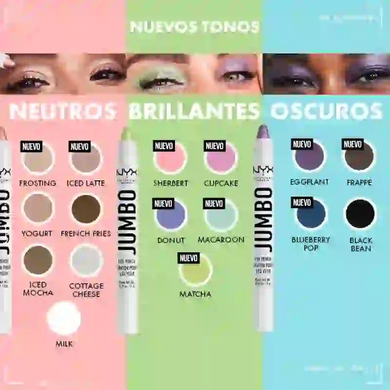 Nyx Eye Pencil Lápis de olhos Jumbo - Feijão preto , 5 gr