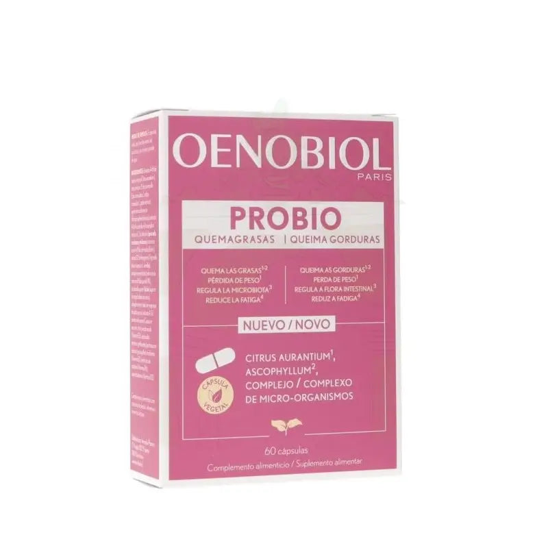 Oenobiol Probio Quema Grasas 60 Cápsulas