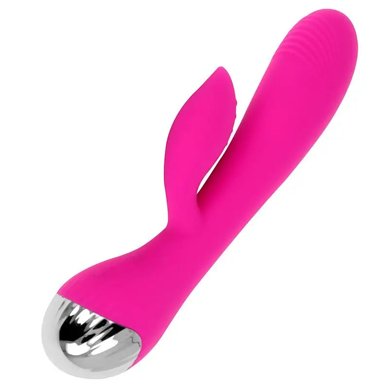 Ohmama Vibrators Vibrador Recargable Con Rabbit 10 Modos De Vibración 19 Cm