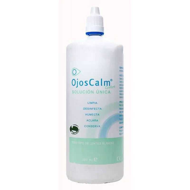 Ojoscalm Solución Única Líquido De Lentillas, 360 ml