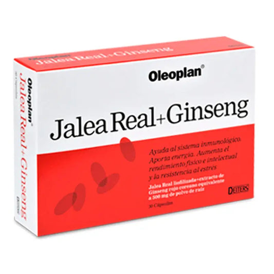 Oleoplan Geleia Real + Ginseng 30 Pérolas