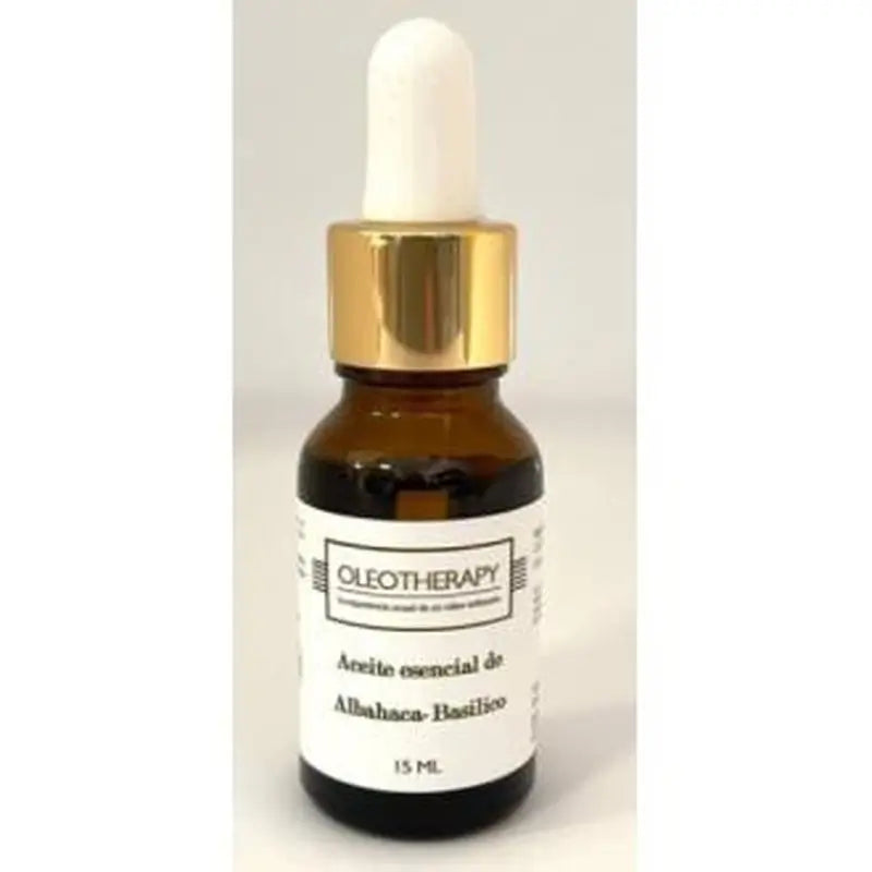 Oleotherapy Albahaca Aceite Esencial Eco 15Ml.