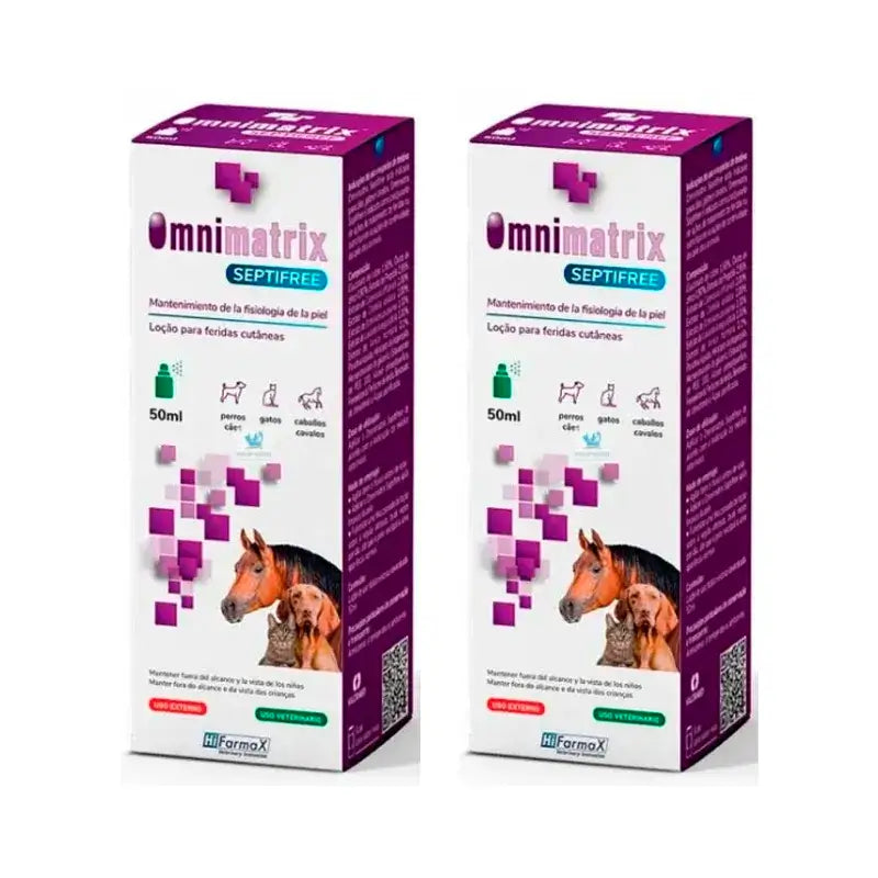 Omnimatrix Septifree, Embalagem 2 x 50 ml
