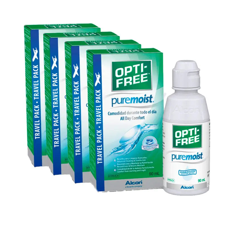 Opti-Free 4 X Opti-Free Puremoist, 90 Ml