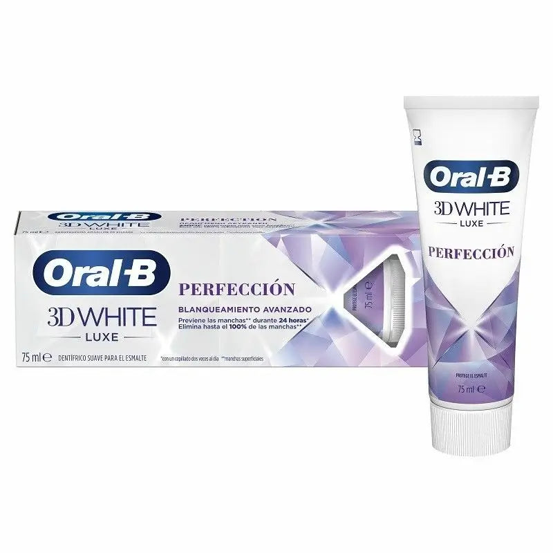 Oral-B 3Dwhite Luxe Perfection Pasta de dentes branqueadora 75 ml