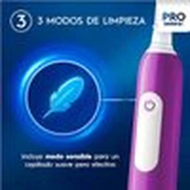 Oral-B Braun Pro 1 Escova de dentes eléctrica Junior 6+ Púrpura