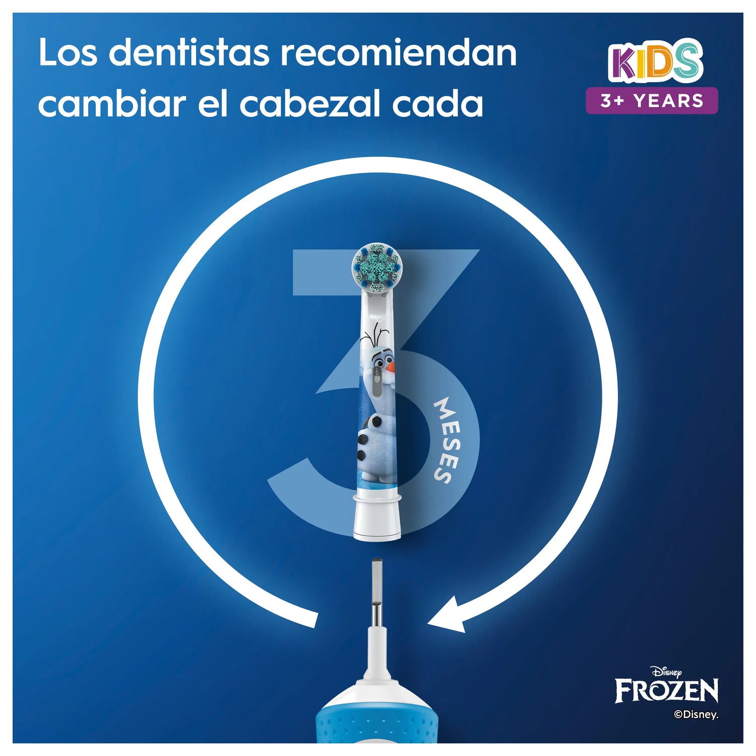 Escova de dentes eléctrica Oral-B Frozen + estojo