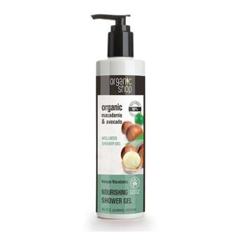 Organic Shop Gel De Ducha Bienestar Nutritivo Macadamia 280Ml.