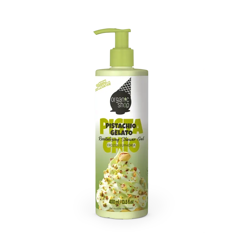 Organic Shop Ogs Ice Gel de Duche Revitalizante Pistachio Ice , 400 ml