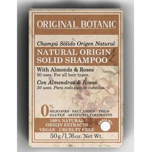 Original Botanic Champu Solido Todo Tipo Cabello 50 Gr