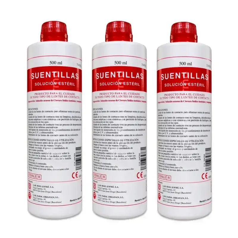 Orravan Triplo Solução Única para Lentes de Contacto 3 x 500 ml